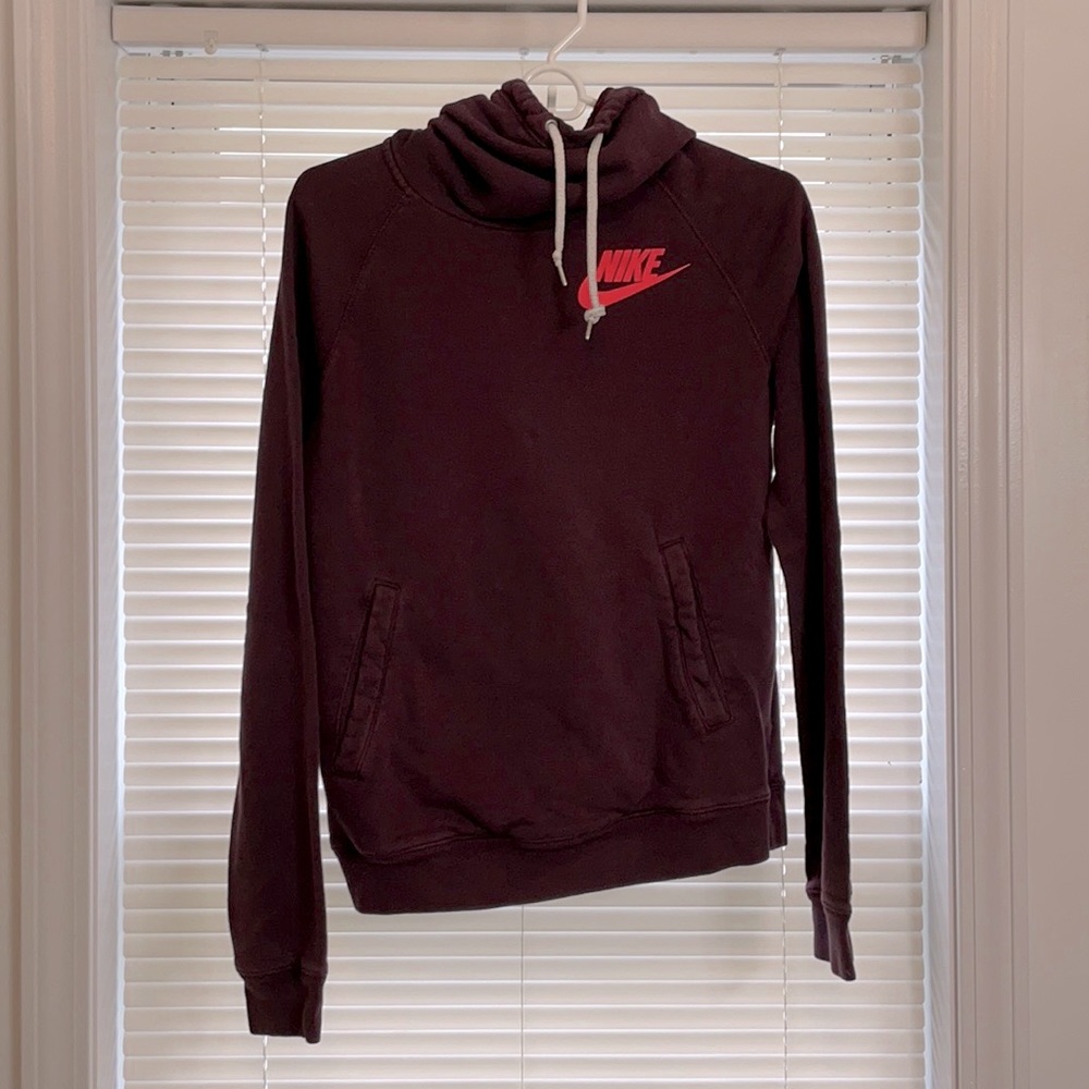 Maroon Nike Hoodie